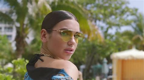 Sunglasses Dior Dua Lipa In The Movie Clip New Rules Spotern