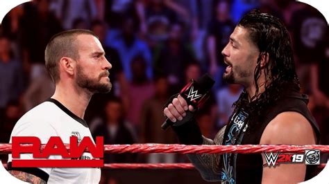 Full Match Roman Reigns Vs Cm Punk Raw June 26 2019 Ep 106