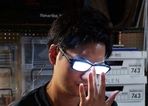 Japanese Diy Enthusiast Makes Perfect Dramatically Adjusting Glasses