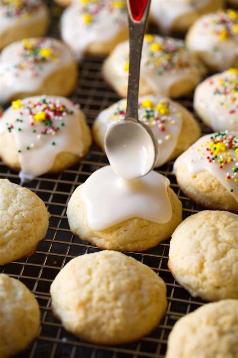 How to make sugar cookie bars. Glazed Lemon Sour Cream Cookies - Cooking Classy