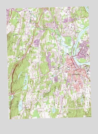 Middletown Ct Topographic Map Topoquest