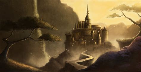 Fantasy Castle Hd Wallpaper