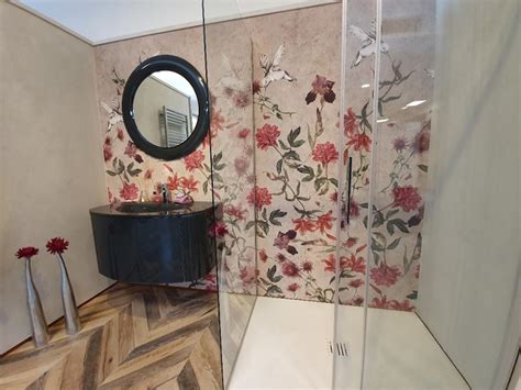 Piastrelle Bagno Con Fiori - The Homey Design