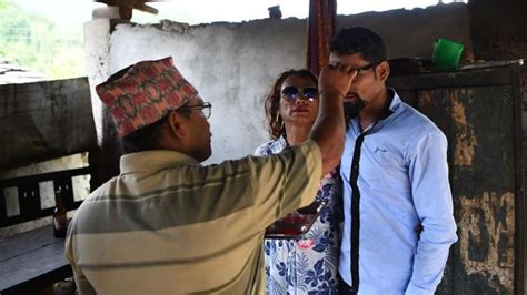 Photos In Nepal Transgender Woman Becomes First To Be Issued Marriage