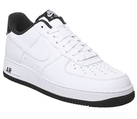 Nike Air Force 1 07 Trainers White Black White His Trainers