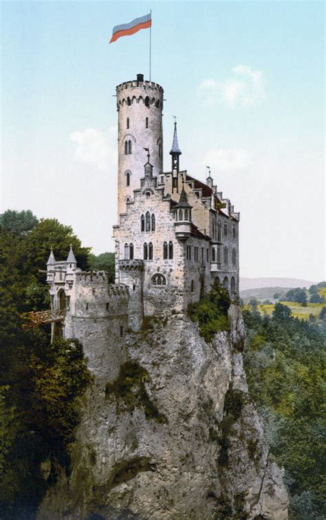 With its many turrets, battlements and vaults, it is regarded as a prime example. Lichtenstein Castle, Baden-württemberg, Germany | Wattafukk