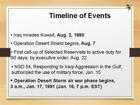 Operation Desert Storm Overview Of The Gulf War