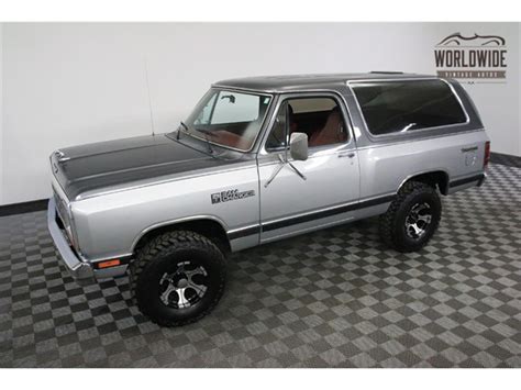 1985 Dodge Ramcharger For Sale Cc 965168