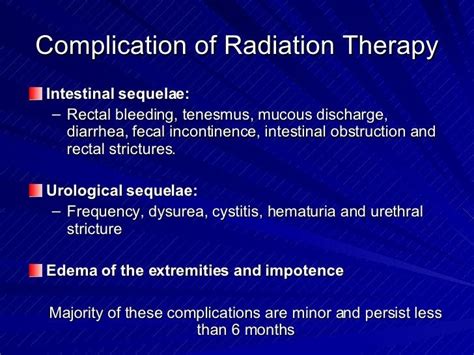 Radiation Therapy Prostate Cancer Impotence