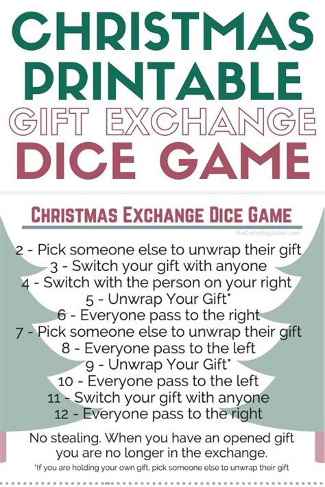 How To Play A Christmas T Exchange Dice Game Christmas T Games
