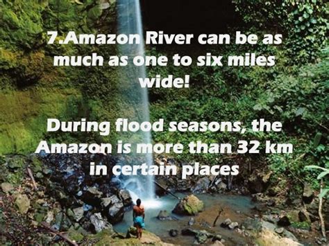 8 facts on amazon river
