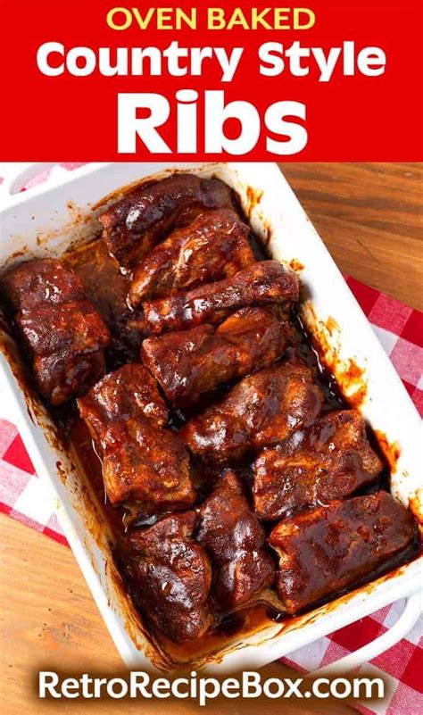 Steam is crucial to a tender, juicy texture. Oven Baked Country Style Ribs are delicious, meaty, and ...