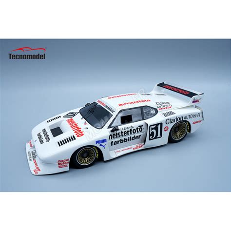 Tecnomodel Miniatuur BMW M1 TURBO 51 HANS JOACHIM STUCK EQUIPE SCHNITZE