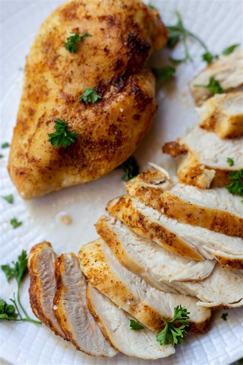 This delicious and juicy chicken breast is made right in your air fryer after being covered with bbq seasoning. AIR FRYER CHICKEN BREAST - THE BEST!!! ★ Tasty Air Fryer ...