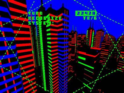 Cyberpunk Cyber 80s Pixel Gifs Animation 3d