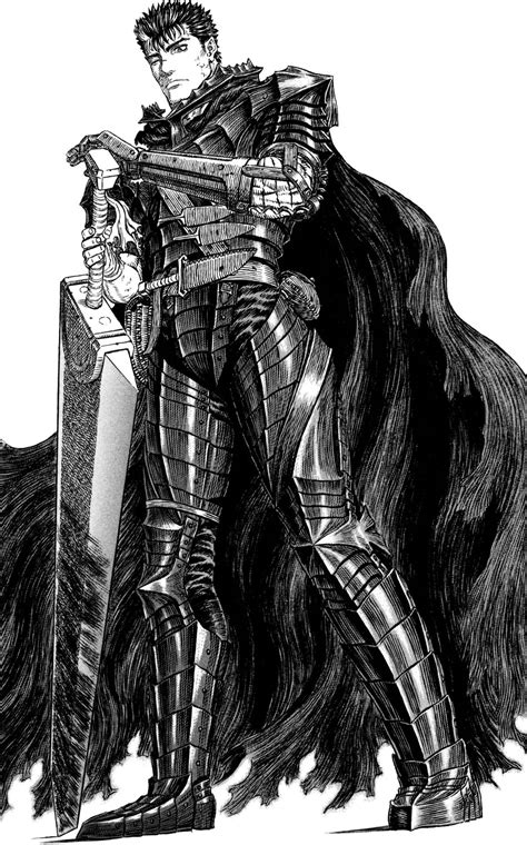 Guts Berserk Ilustração De Mangás Mangás De Terror Berserk Mangá