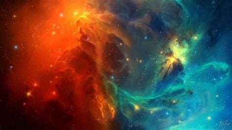 Tylercreatesworlds Space Space Art Nebula Stars Galaxy Digital