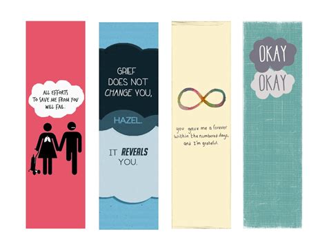 Free Printable Bookmarks For Teens
