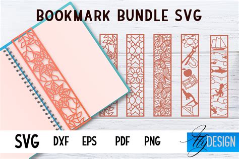 Bookmark Svg Bundle Book Corner Svg Book Lover By Fly Design