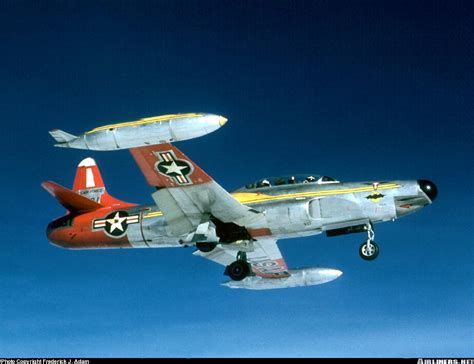 Lockheed F 94b Starfire Usa Air Force Aviation Photo 0453275