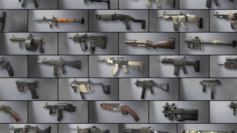 Call Of Duty Ghost Submachine Guns