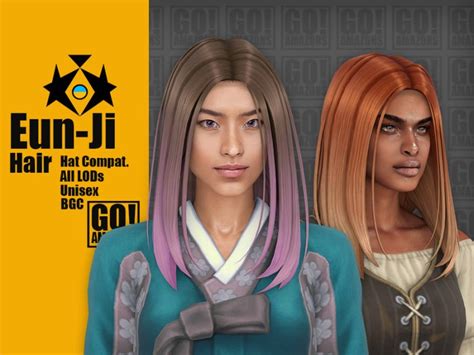 Eun Ji Hair The Sims 4 Catalog
