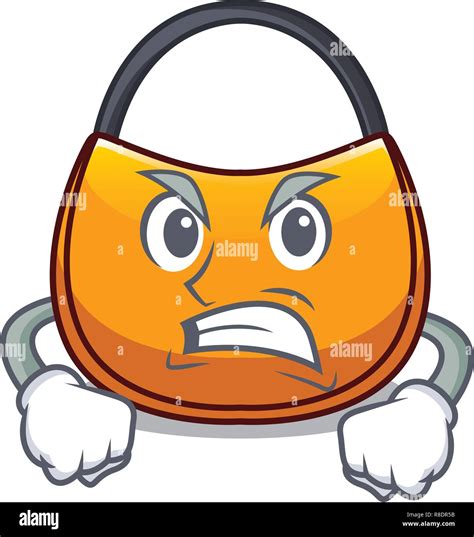 Angry Hobo Bag Outline On Image Cartoon Stock Vector Image And Art Alamy