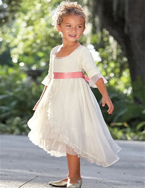 Little Princess Organza Prom Gown Kids Formal Pageant Dresses Flower