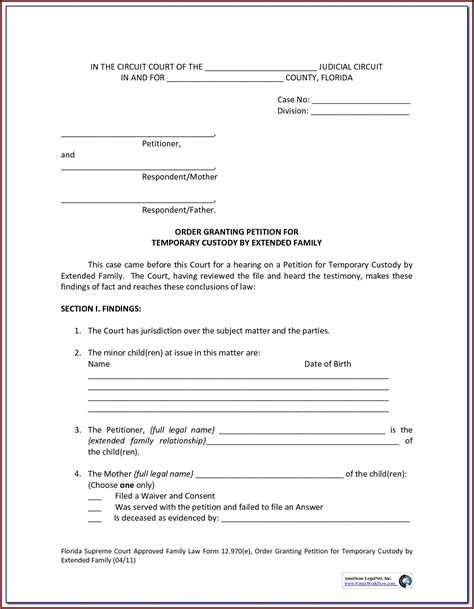 Guardianship Forms In Texas Form Resume Examples Kw9k46gzyj