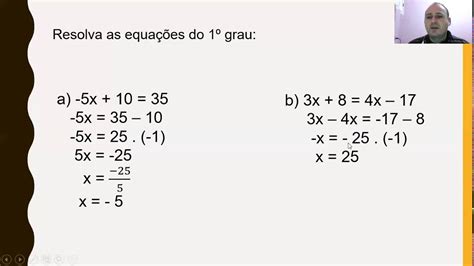 Equações Do 1 Grau Exercicios Pdf
