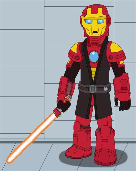 Jedi Version Of Iron Man By Mcsaurus On Deviantart