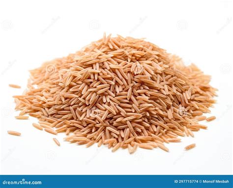 Savoring Perfection: a Scrumptious Heap of Brown Rice Ready To Indulge