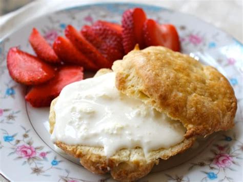 The Old Fashioned Way Clotted Cream And Scone Recipe