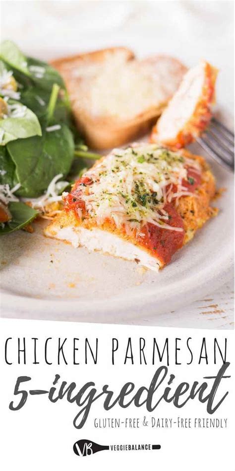 • after baking, turn the oven broiler on low and move the baking dish to the top rack. Gluten-Free Chicken Parmesan recipe made without ...