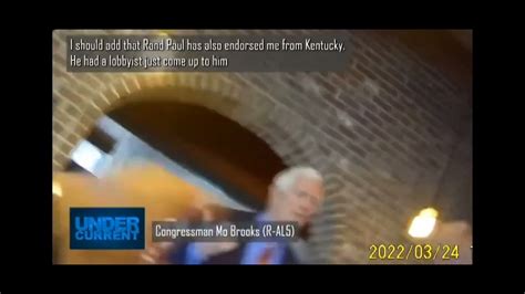 Congressman Mo Brooks R Al5 Exposes Dc Corruption At Event Youtube