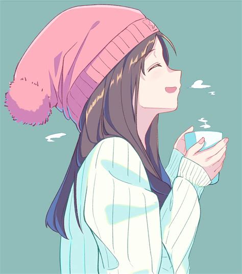 Girl Enjoying Her Tea Original Anime Amino