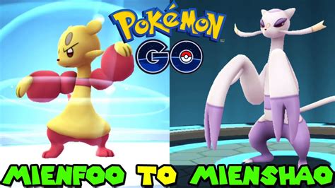 Evolving Mienfoo To Mienshao In Pokemon Go Youtube