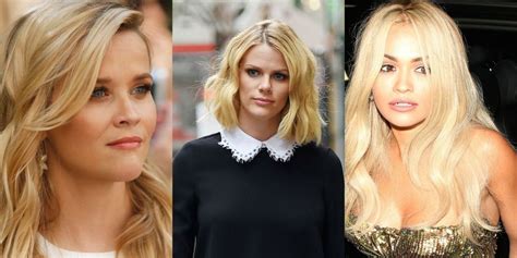 Best Blonde Hair Colors 25 Celebs With Blonde Hair