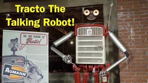 Tracto The Talking Robot Only 1 Built By The International