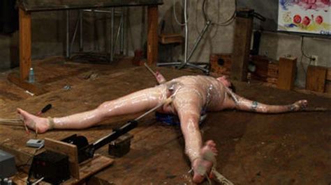 Luna Gets Saran Wrapped And Hooked To The Fucking Machine Amateurs