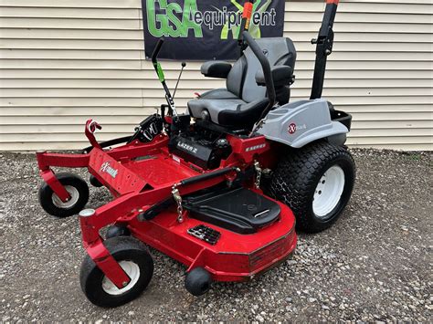 Exmark Lazer Z E Series Commercial Zero Turn Hp Efi A Month Lawn Mowers For Sale