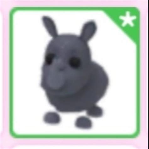 Rare Jungle Egg Rhino Pet Roblox Adopt Me Shopee Malaysia