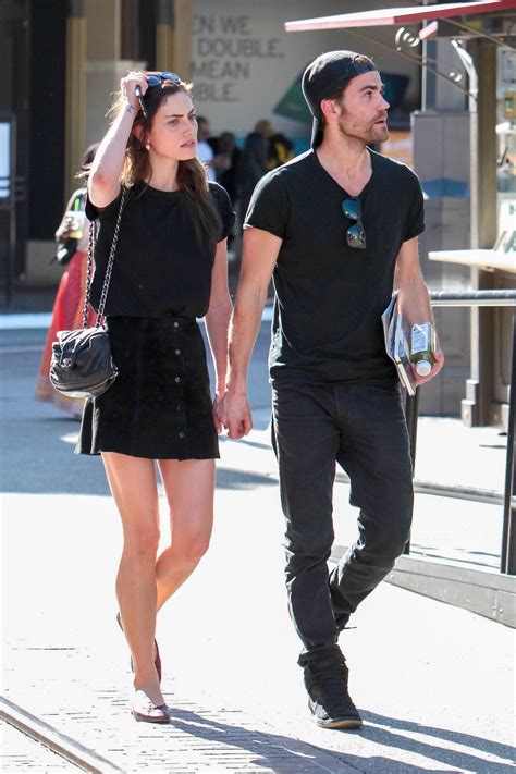 Phoebe Tonkin And Paul Wesley At The Grove In West Hollywood 05022017