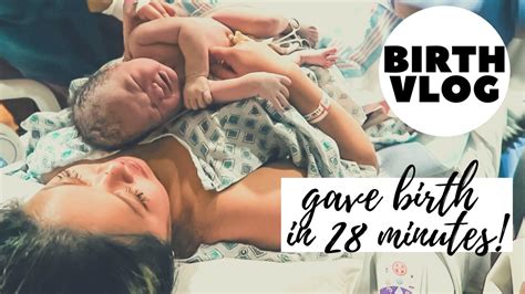 Birth Vlog Labor And Delivery First Time Mom Youtube