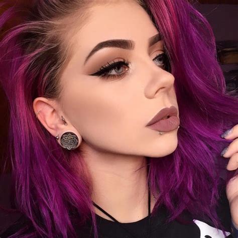 See more ideas about purple hair, hair, short hair styles. Fashionable Ideas for Styling Short Purple Hair - Fashionre