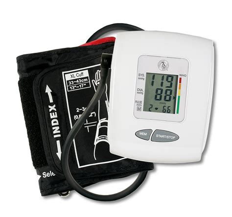 Healthmate Digital Blood Pressure Monitor With Large Adult