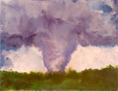 Tornado Stoughton Wi August 18 2006 Painting By Marilyn Fenn Fine