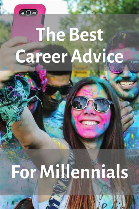 Career Advice For Millennials Career Advice Job Interview Tips
