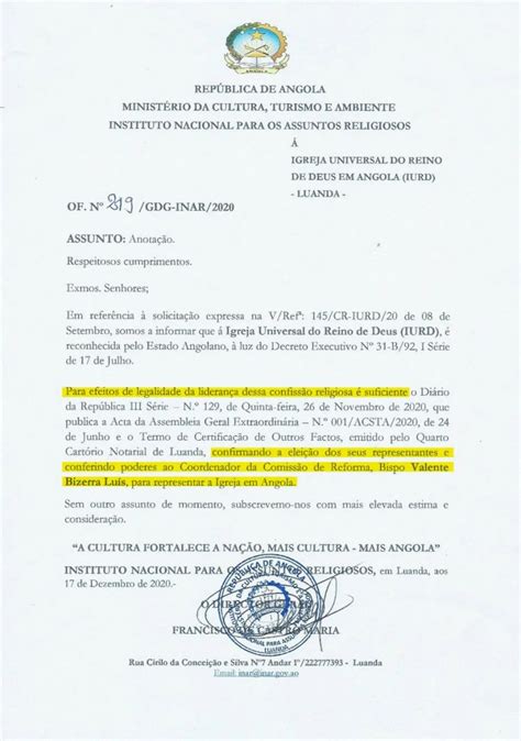 Edir Macedo Perde Oficialmente O Controle Sobre A Universal Em Angola