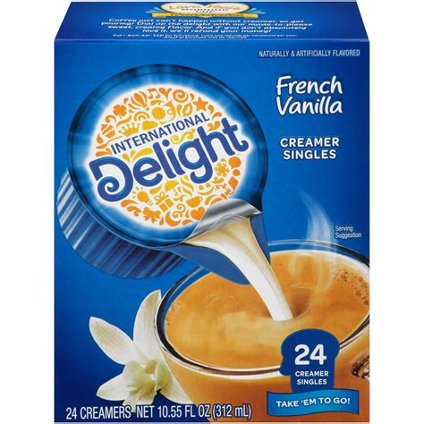 International Delight French Vanilla Creamers 24 Ct